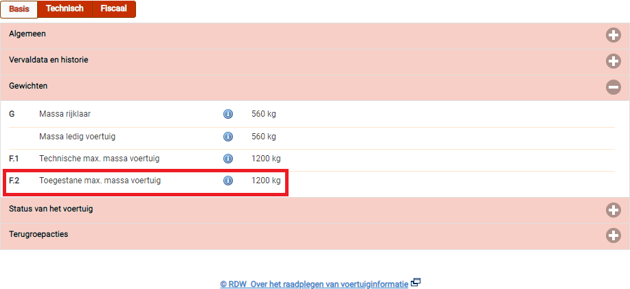 Rijbewijs B paarden trailer trailer toegestane maximale massa